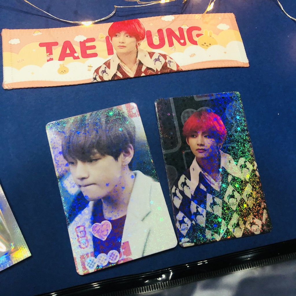 [chia lẻ] Set Slogan Vải Master TAEHYUNG V BTS 0110 by KAS