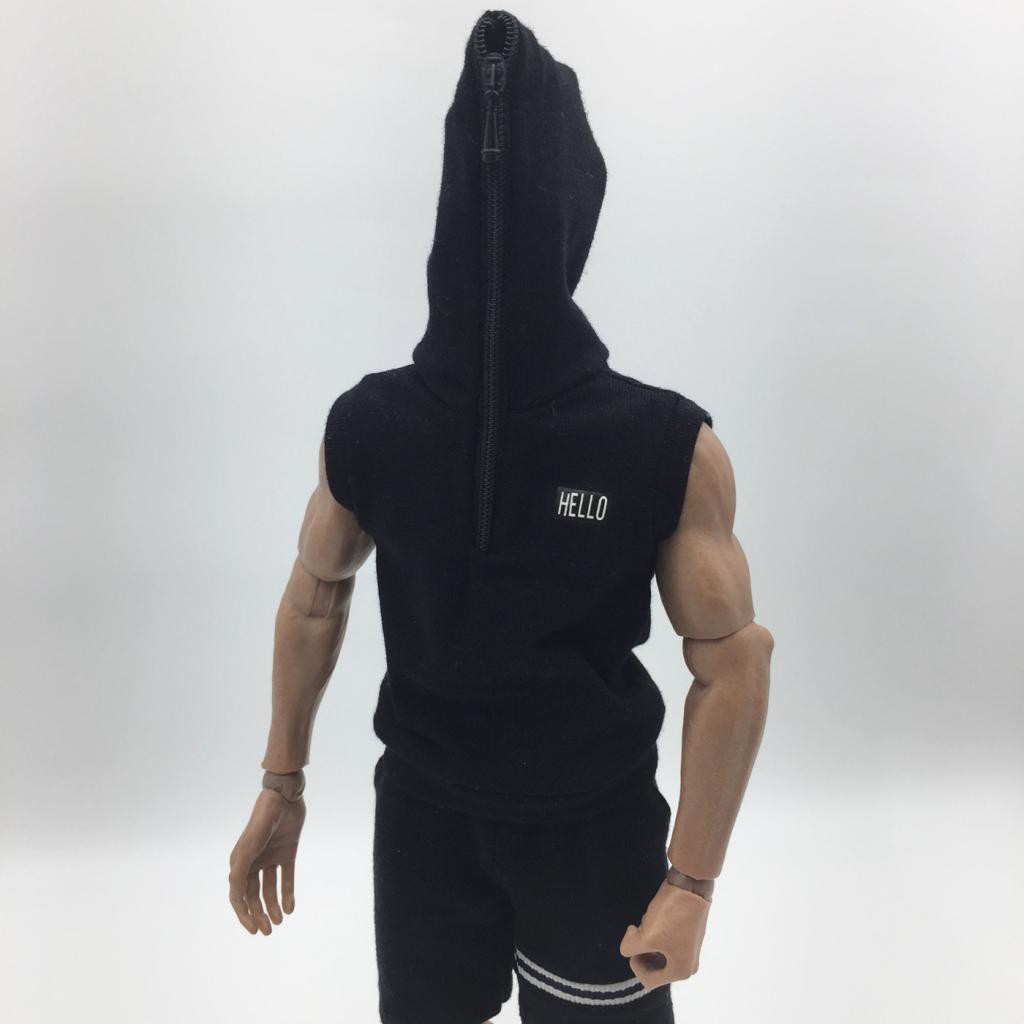 [Baosity1] 1 / 6 Quần Áo Nam Có Dây Kéo Quần Ngắn Cho Mô Hình 12 Inch DML