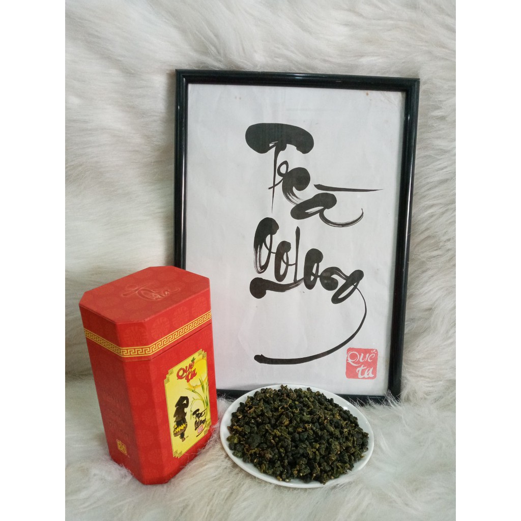 (Tặng gói cà phê) Trà ô long Quê Ta nguyên chất, uống trà olong giúp giảm cân hiệu quả -4 gói x 100g | BigBuy360 - bigbuy360.vn
