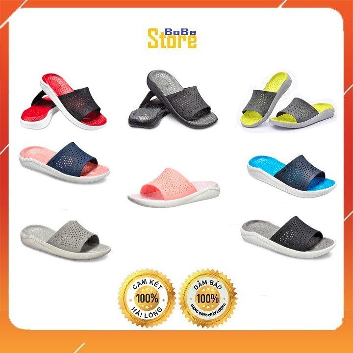 Dép Quai Ngang Dép Lê Nam Nữ Full Tag Hộp Đẹp Êm Chân Bền Cao Cấp Nhiều Màu