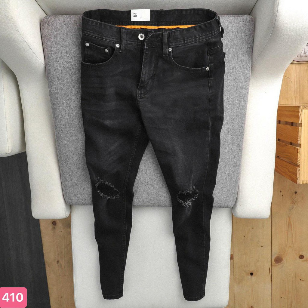 Quần jean nam trắng rách chất bò cao cấp co dãn 4 chiều, quần rin nam màu trắng đẹp Nhiều Mẫu Hot | BigBuy360 - bigbuy360.vn