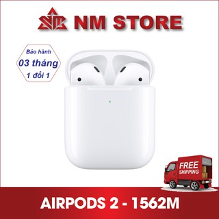 Tai nghe airpods 2 hổ vằn bản check setting cao cấp nhất, airpods 2 hố vằn chip louda 1562m - pin trâu