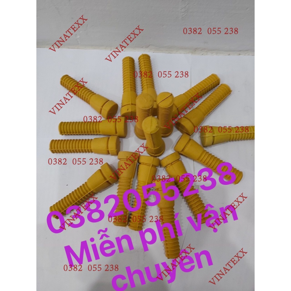 COMBO 30 Núm cao su non máy vặt lông gà số 19 - được làm từ cao su tự nhiên mềm dẻo