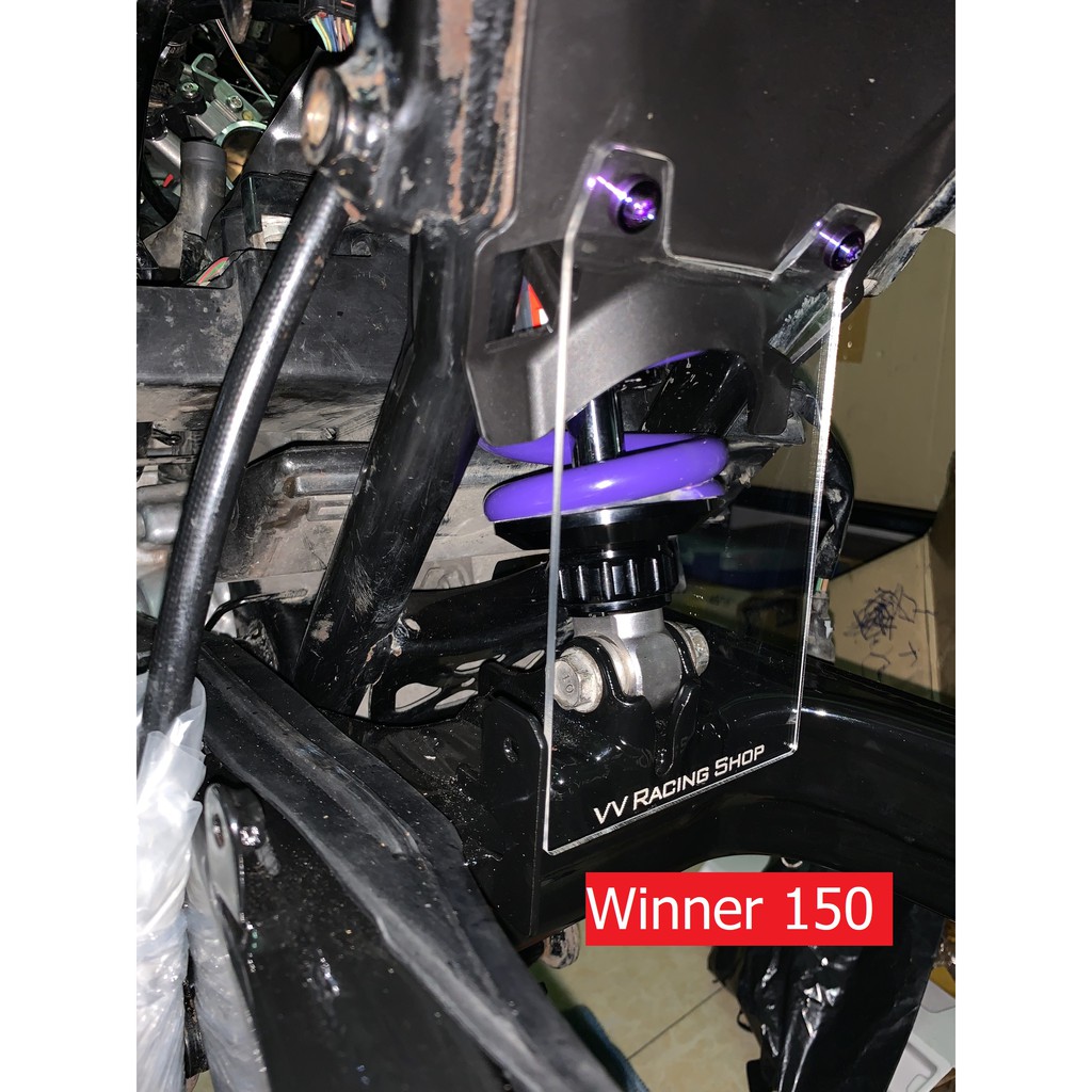 Mica Che Phuộc Loại Dày 3mm Cho Winner - Winner X - GTR - Exciter 150