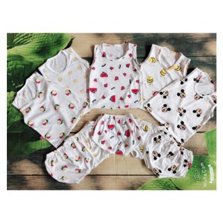 Set đồ 5 bộ chip quần áo trẻ em , bé trai , bé gái 4-15kg