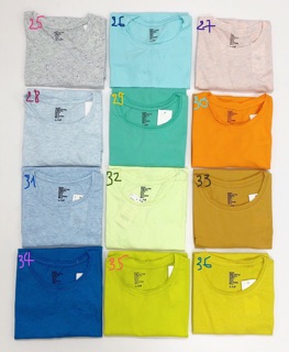 Áo thun H&M cổ tròn (màu mới)