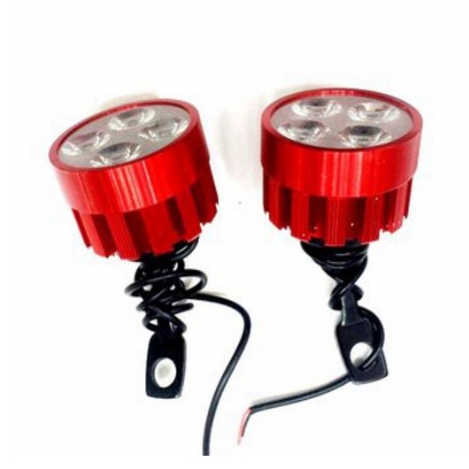 Bộ 2 led trợ sáng gắn gương chiếu hậu xe máy CL095