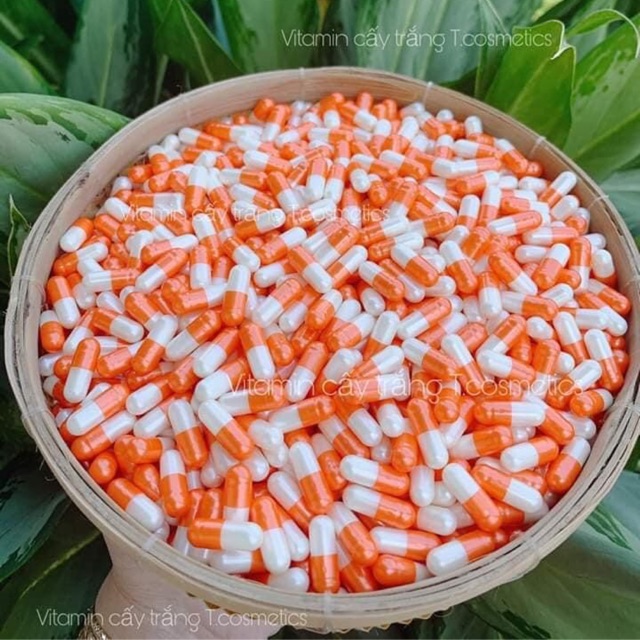 [1 VIÊN] VIÊN VITAMIN CẤY TRẮNG DA, TRẮNG NHANH