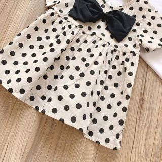 Váy xòe chấm bi Hàn Quốc mẫu 2019
