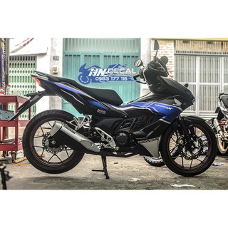 Tem Trùm Winner X Xanh Đen Bạc