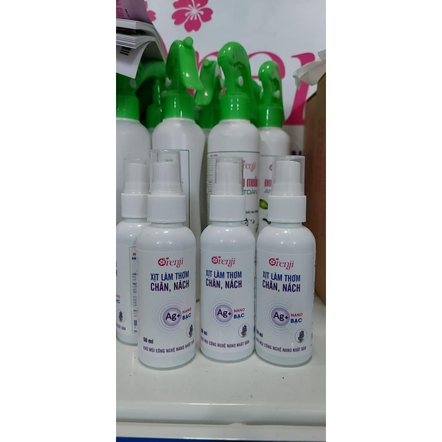 XỊT THƠM CHÂN, NÁCH TINH DẦU LAVENDER/ HOA HỒNG ORENJI 50ML