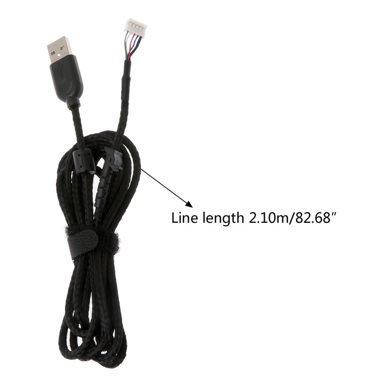 Dây Cáp Bện Nylon 2.1m Thay Thế Cho Chuột Chơi Game G502