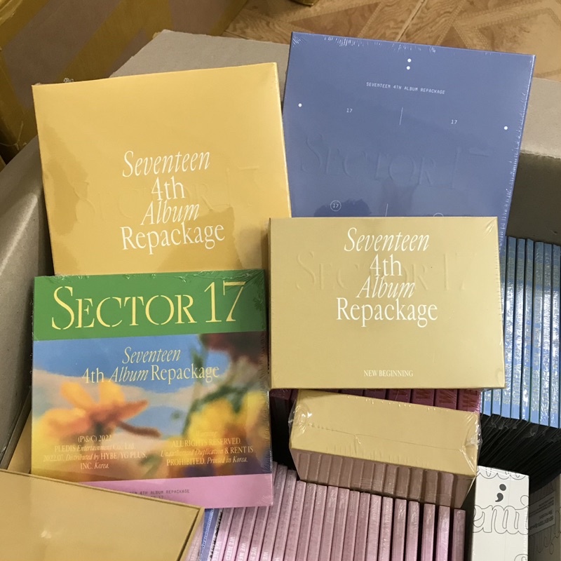 Bộ Giấy Ảnh Seventeen - Sector 17