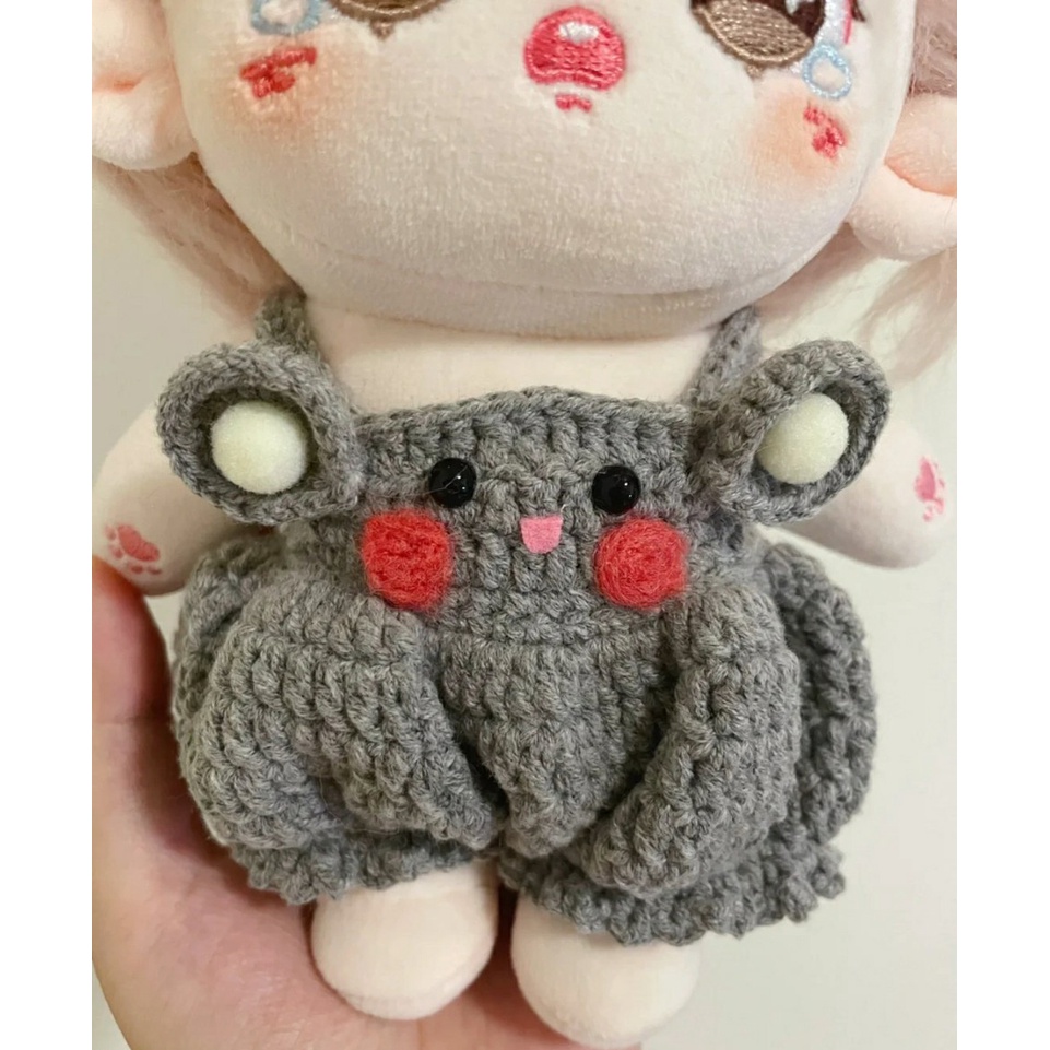 Outfit doll 20cm - Chuột xám nhỏ