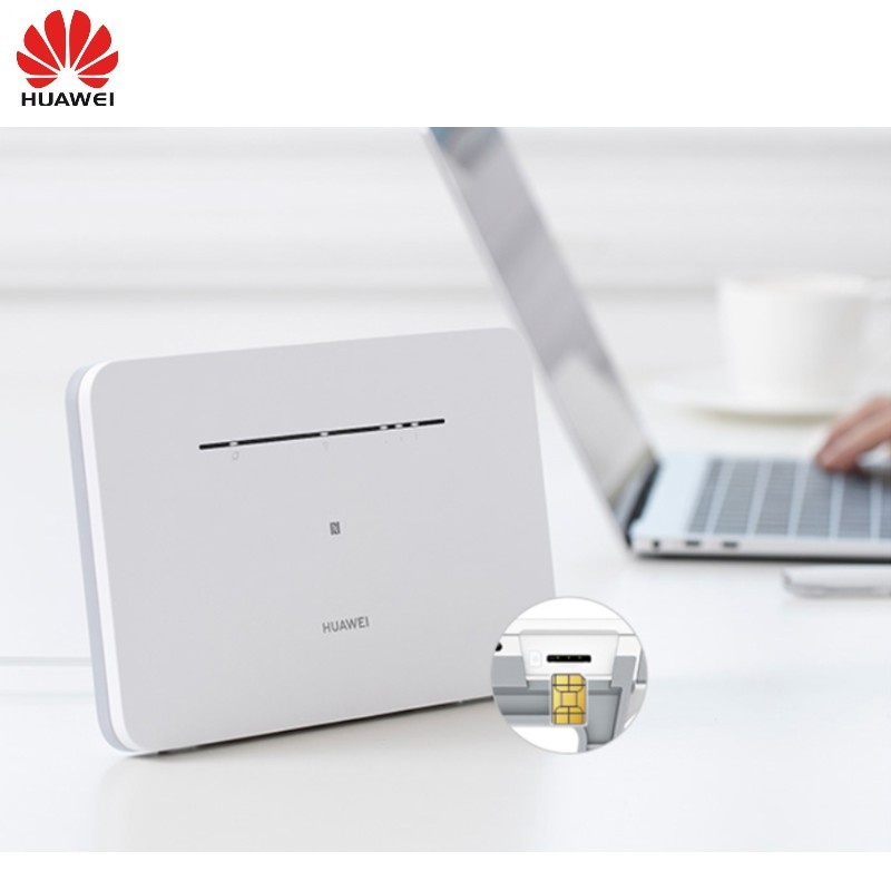 Bộ Phát Wifi 3G/4G Huawei B311AS/B311B Kết nối cùng lúc 32 Thiết bị, Tốc độ dữ liệu CAT4 - 150Mbps, Max LAN 1000Mbps