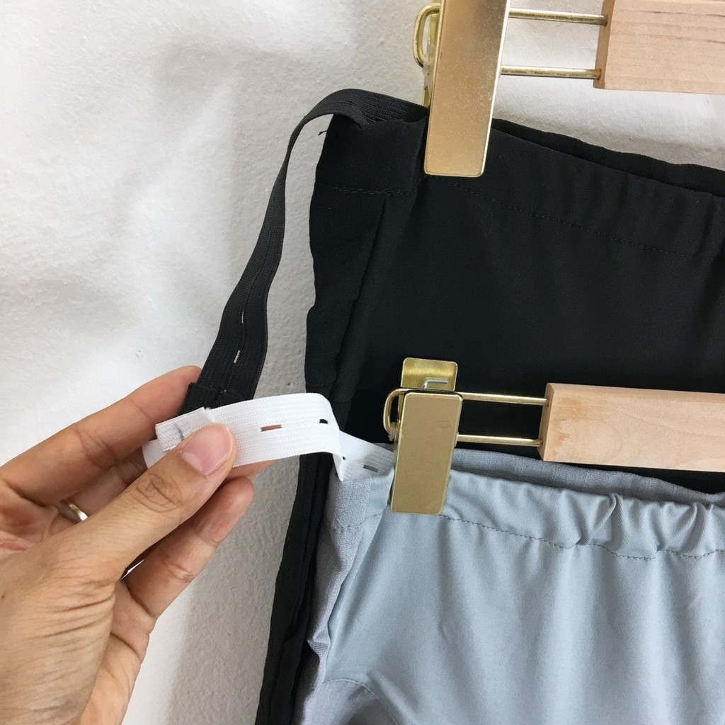 Quần bầu sooc đùi Chicmom chất đũi siêu mịn mát, có đáp bụng và chun chỉnh A013