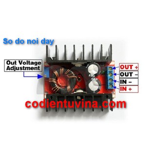 Mạch Boost tăng áp DC 150W