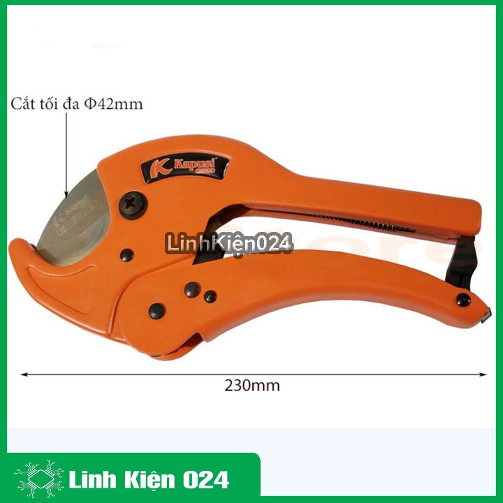 Kéo Cắt Ống Nhựa Asaki Sắc Bén Cắt Được Ống 42mm