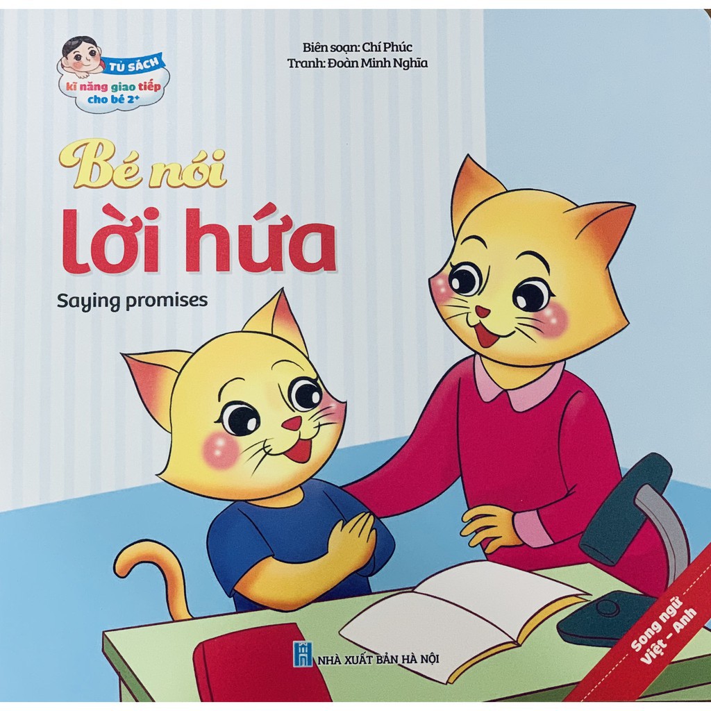 Sách - Truyện tranh kỹ năng giao tiếp ứng xử cho bé 2+ song ngữ Việt Anh (có file âm thanh) -Trọn bộ 10 cuốn