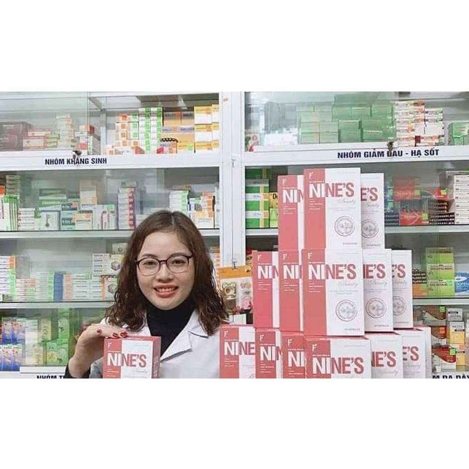 Viên Uống Trắng Da Toàn Thân Mờ Nám Giảm Nếp Nhăn Nine's Beauty | BigBuy360 - bigbuy360.vn
