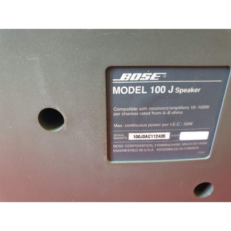 Loa Bose 100J hàng Mĩ