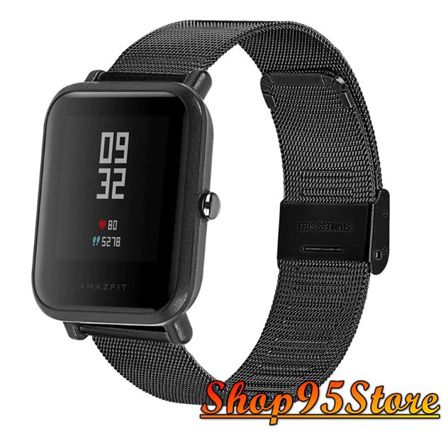 Dây đeo mắt lưới dành cho Xiaomi Amazfit Bip - Dây Mesh Amazfit Bip