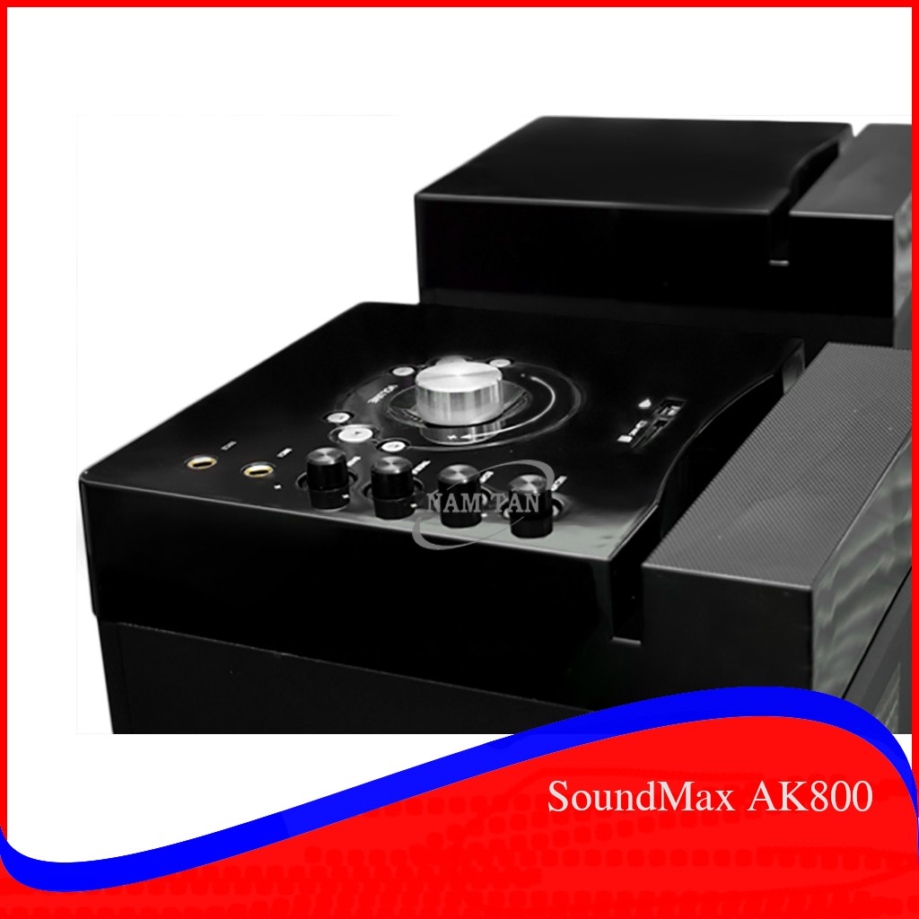 Loa SoundMax AK800 (2.0) Bluetooth (hàng chính hãng)