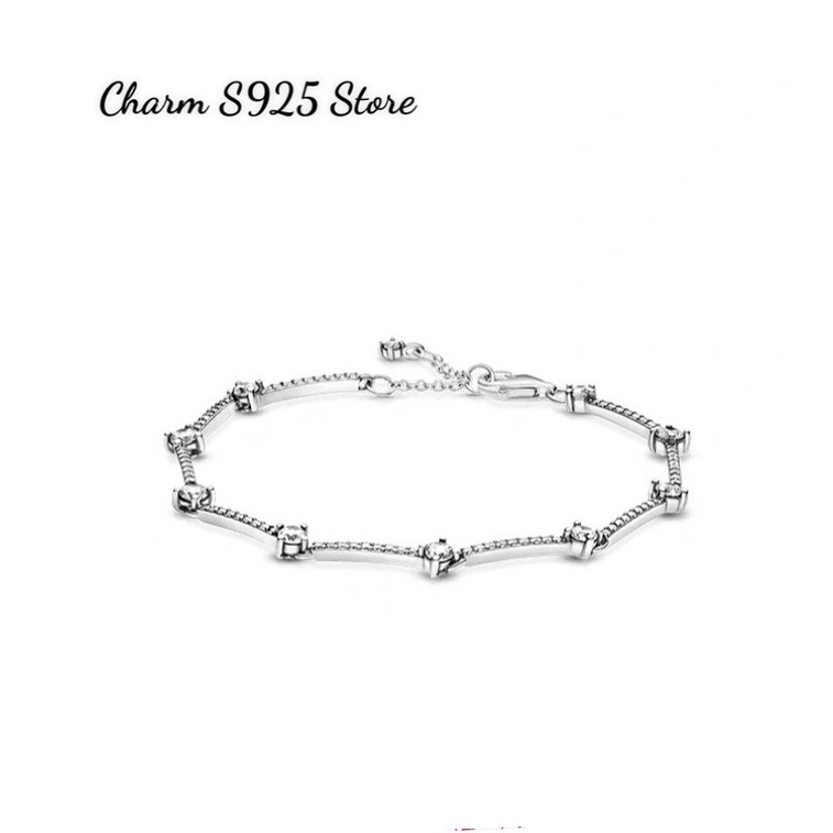 charm pan ale vòng tay đính đá bạc s925 cao cấp