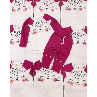 bộ cotton nỉ da cá cho bé