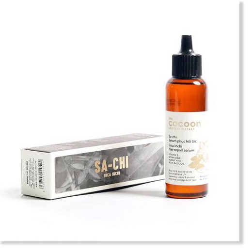 Combo phục hồi tóc hư tổn gồm Serum Tóc SACHI SA-CHI COCOON 70ml + Dưỡng tóc tinh dầu vỏ bưởi POMELO 100ml
