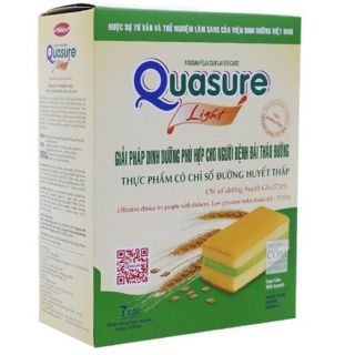 Hộp bánh bông lan ăn kiêng Quasure hương Cốm bibica