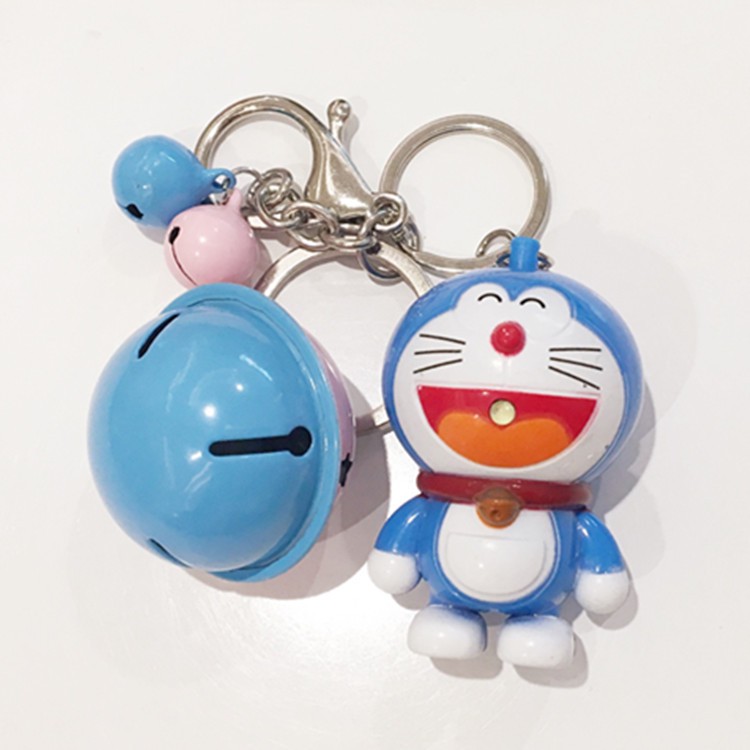 Hoạt Hình Móc Khóa Hình Doraemon Có Đèn Led Dễ Thương