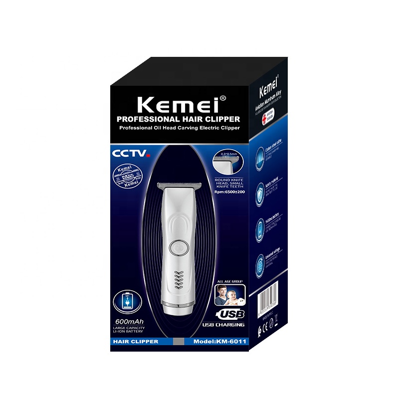 Tông Đơ Cắt Tóc Chấn Viền Và Tạo Kiểu Nhỏ Gọn Kemei Km 6011