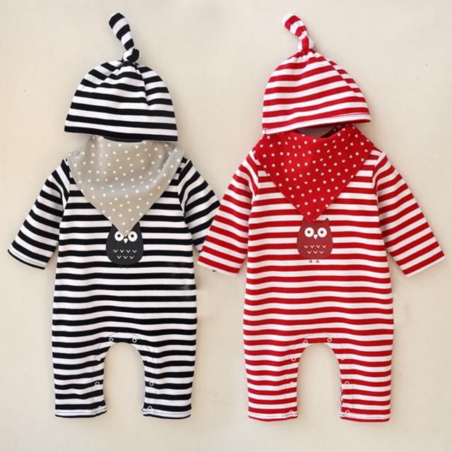 Set body kèm mũ yếm