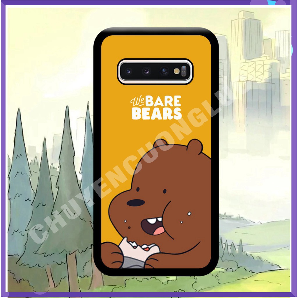 [HOT]  ỐP LƯNG SAMSUNG S8 S8PLUS S9 S9PLUS S10 S10PLUS NOTE8 NOTE9 - ỐP LƯNG BTS BAREBEAR VIỀN DẺO LƯNG CỨNG