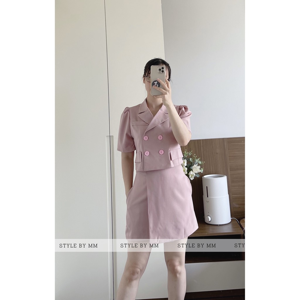 Set Vest Chân Váy Công Sở Đẹp Mặc Đi Làm Vừa Sang Vừa Hiện Đại Thiết Kế Độc Quyền - Thời Trang Thiết Kế Style By MM | BigBuy360 - bigbuy360.vn