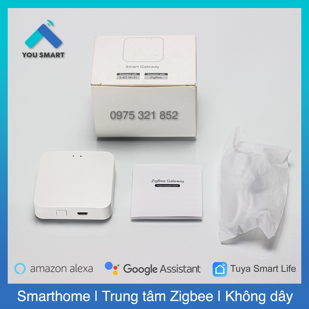 [Zigbee 3.0] Bộ Điều Khiển Trung Tâm Zigbee Tuya 3.0, Hub Zigbee Tuya dây LAN hoặc kết nối Wifi