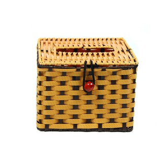 Hộp Đựng Giấy Ăn Mây Vuông NC10