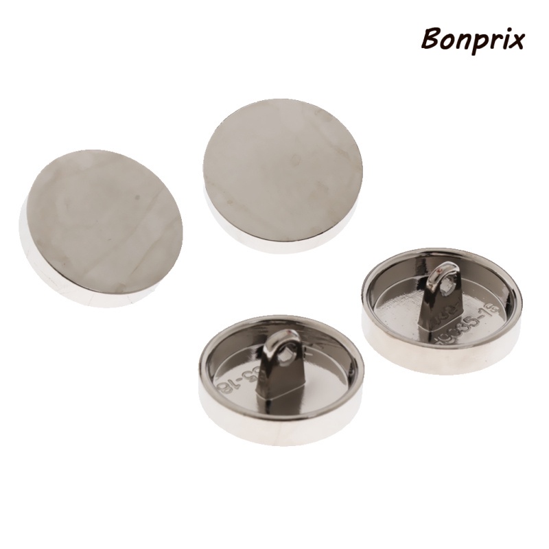 Set 10 Nút Tròn Bằng Kim Loại Mạ Vàng 18mm Trang Trí Áo Khoác Vest