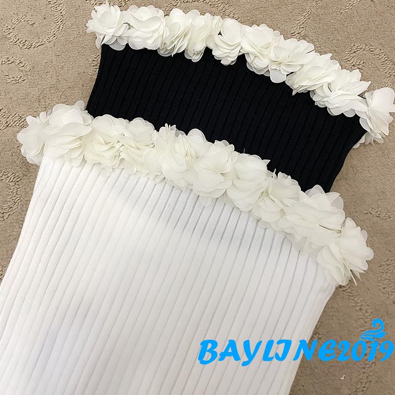 Áo Ống Không Tay Họa Tiết Hoa Thời Trang Mùa Hè Cho Nữ