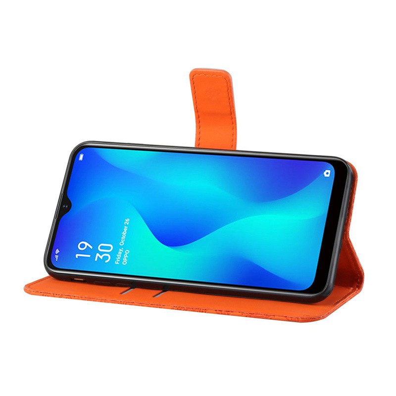 Bao Da Đựng Điện Thoại Kiểu Ví Có Nắp Gập In Hình Hoa Cho Oppo A1K / F1S / A59 / Realme 5 C2 C3 | BigBuy360 - bigbuy360.vn