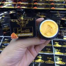 01 Hủ Kem NGHỆ ĐEN Herbal Thái Lan
