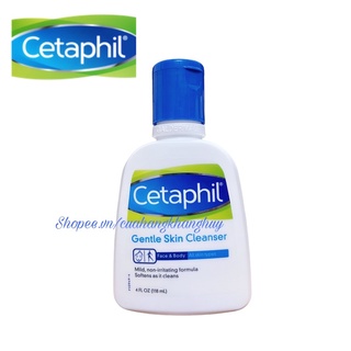 Sữa rửa mặt Cetaphil Gentle Skin 118 ml, Mẫu mới (Made in Canada)