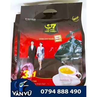 Cà Phê Sữa Hoà Tan G7 3in1 Trung Nguyên Bịch 50 Gói Giảm Căng Thẳng, Mệt Mỏi