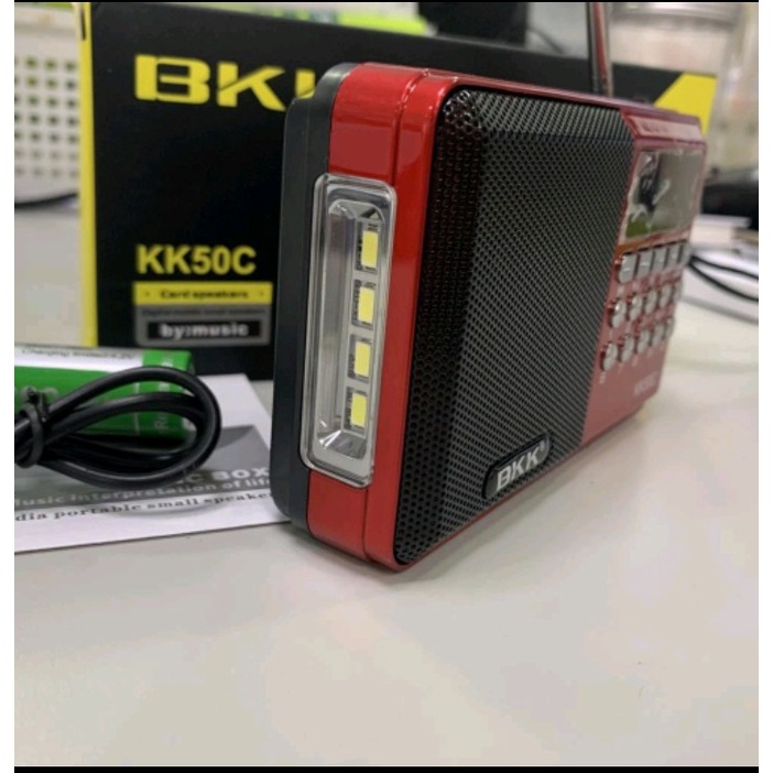 Loa Nghe Nhạc BKK KK50C, Cắm USB, Thẻ Nhớ, Nghe Đài FM, Nghe Nhạc Tiện Dụng - Bh 6 tháng