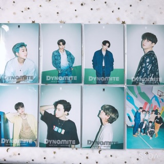 BTS Dynamite Photocard