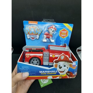 XE CHÓ CỨU HỘ PAW PATROL - MARSHALL (FULL BOX - CHÍNH HÃNG)