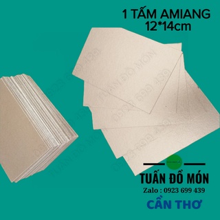 Tấm chắn Amiang lò vi sóng 12X14cm phụ tùng linh kiện chính hãng