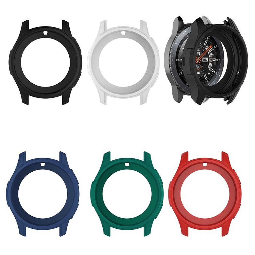 Vỏ bảo vệ vỏ toàn diện bằng silicon mềm cho Samsung Gear S3 Frontier &amp; Galaxy Watch 46mm