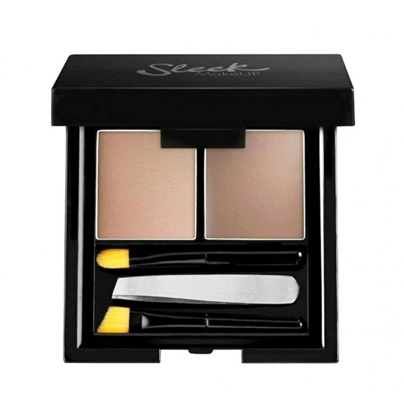 Phấn kẻ mày 2 màu Sleek Makeup Brow Kit Dark